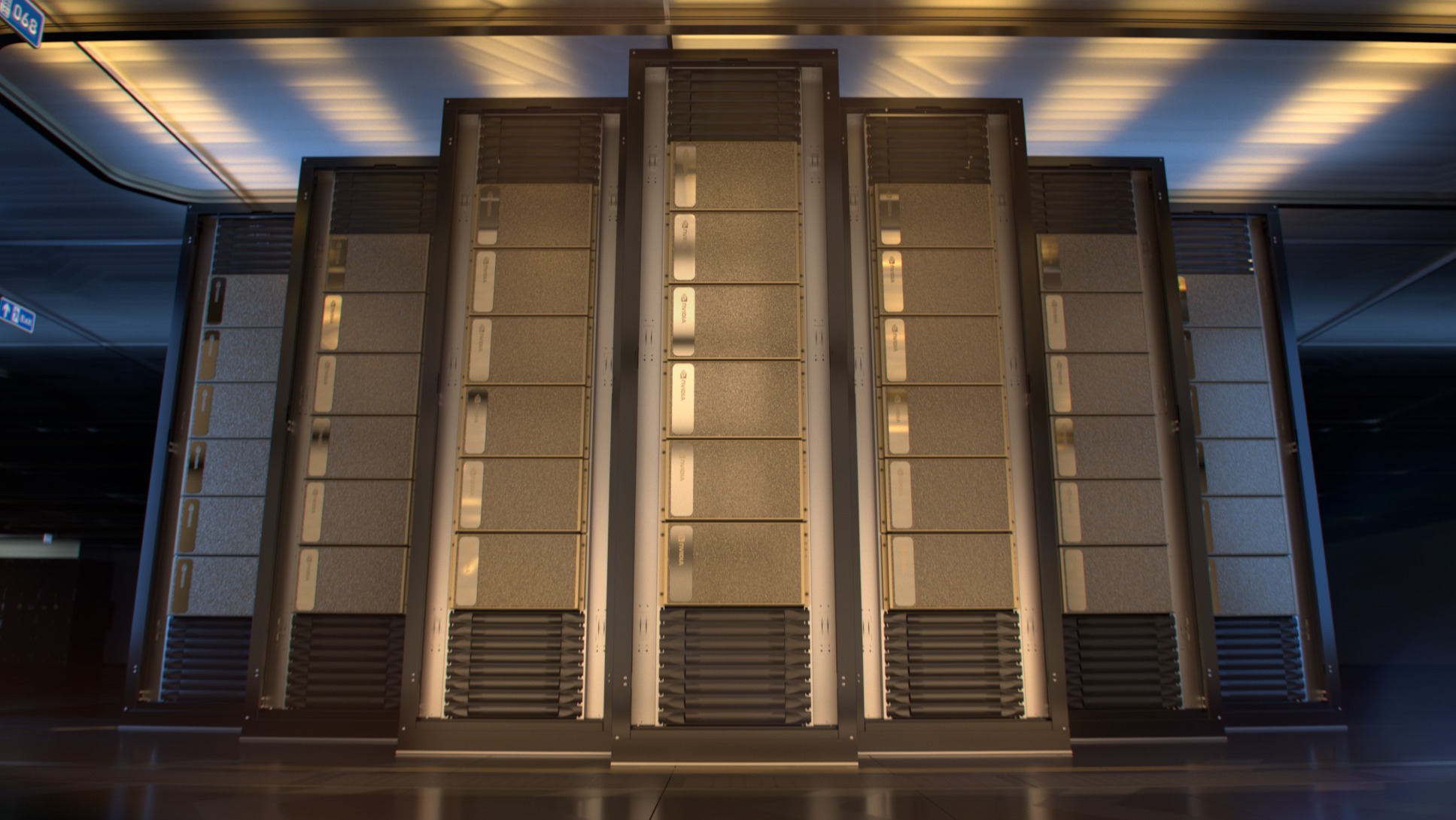 Data center consisting of NVIDIA hardware