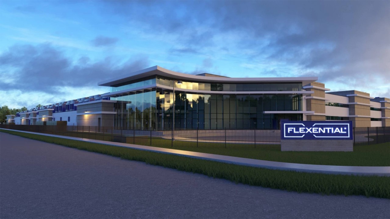 Flexential offers high-density-power colocation data centers powered by DGX systems